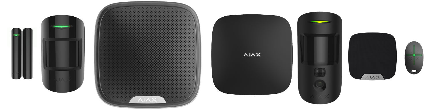 Alarme - Centrale et détecteur Ajax